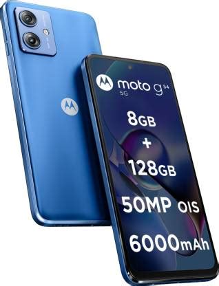 Motorola g54 5G (Midnight Blue, 128 GB) (8 GB RAM) .